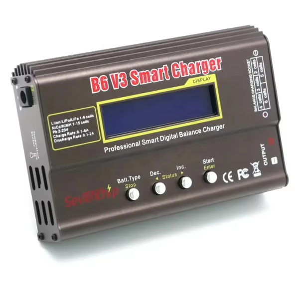 IMAX B6 V3 80W 6A caricabatteria LiHv Lipo NiMh li-ion Ni-Cd Digital Balance RC caricabatteria 15V 6A adattatore alimentatore